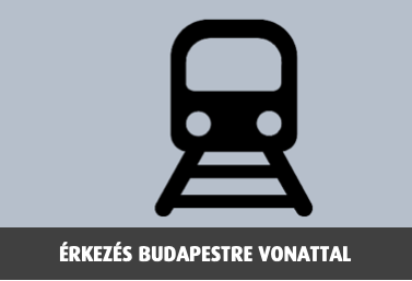 Érkezés Budapestre vonattal
