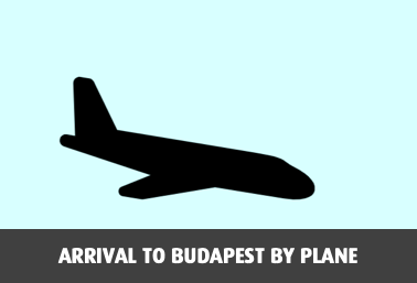 Arrival to Budapest by plane
