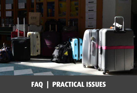 Frequently asked questions about practical issues