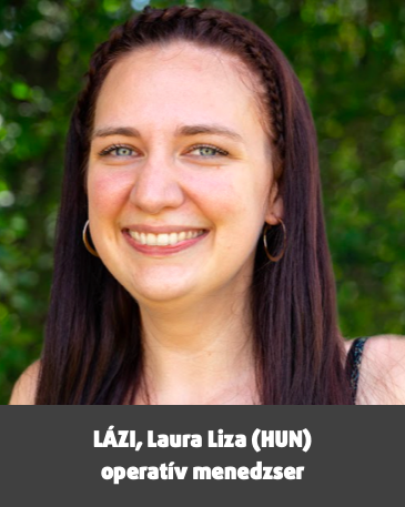 LÁZI Laura Liza, operatív menedzser